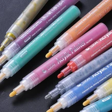 10 цветов одиночные маркер светлые ручки свободные мягкие краски ручки для эскиза Рисование манга анимация Sharpie маркер копия