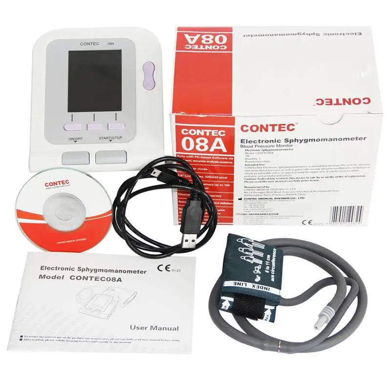 

CONTEC08A Vet Veterinary TFT digital &Heart Beat Monitor NIBP animal use BP Monitor TENSIOMETRO