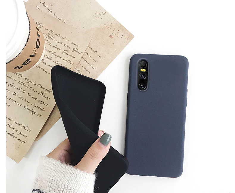 For VIVO V15 PRO Case Soft Matte Silicone Slim Protective Back Cover Case for vivo v15 15pro full cover thin phone shell