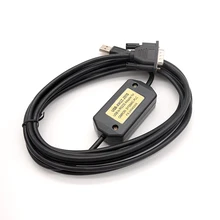FOURSTAR Omron PLC programming communication cable with USB interface USB/RS232 interface (DB9) 3 meters rs232 communication cable for leadshine driver