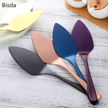 

1PC Stainless Steel Cake Knife Spatula Baking Tool Cake Shovel Butter Knife For Pie/Pizza/Cheese Server Cake Divider Serrated