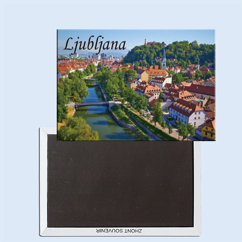 

Ljubljana ,Beautiful scenery ,Yugoslavia24472 Fridge Magnet