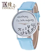 2017 New Fashion Brand Women Watches Ladies Casual Quartz Wrist watch Strap Student Clock relogio feminino