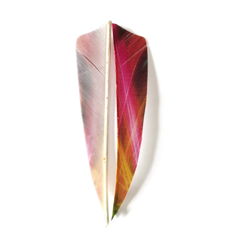 50 Pcs Hi Q New Archery Fletches Turkey Feather Arrow Accessories