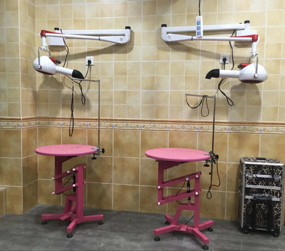 1800W PSD 918 PWD 919 старших Pet Shop собака Кот фен робот Уход за лошадьми стойка крепление