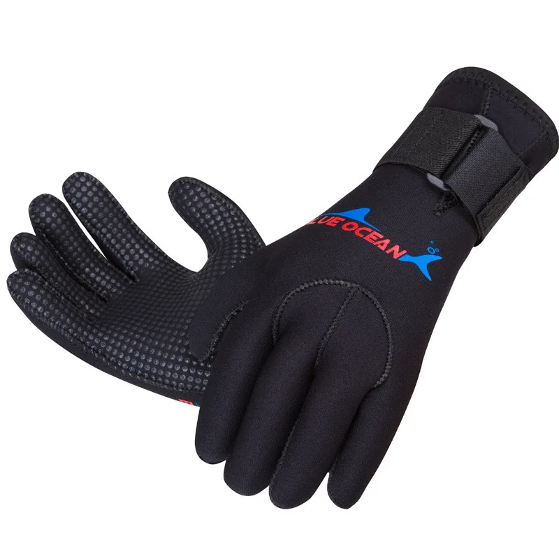 3MM Neoprene diving font b gloves b font warm font b gloves b font