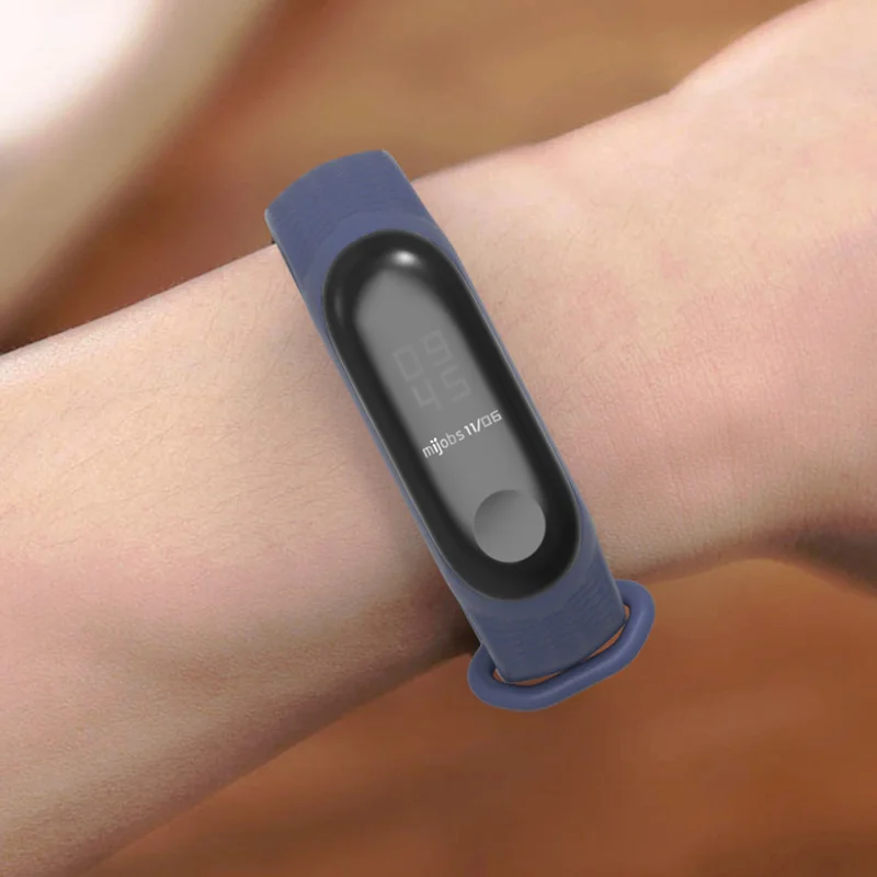 Спортивный силиконовый браслет Mijobs Mi Band 3 аксессуары для смарт браслета Xiaomi 4