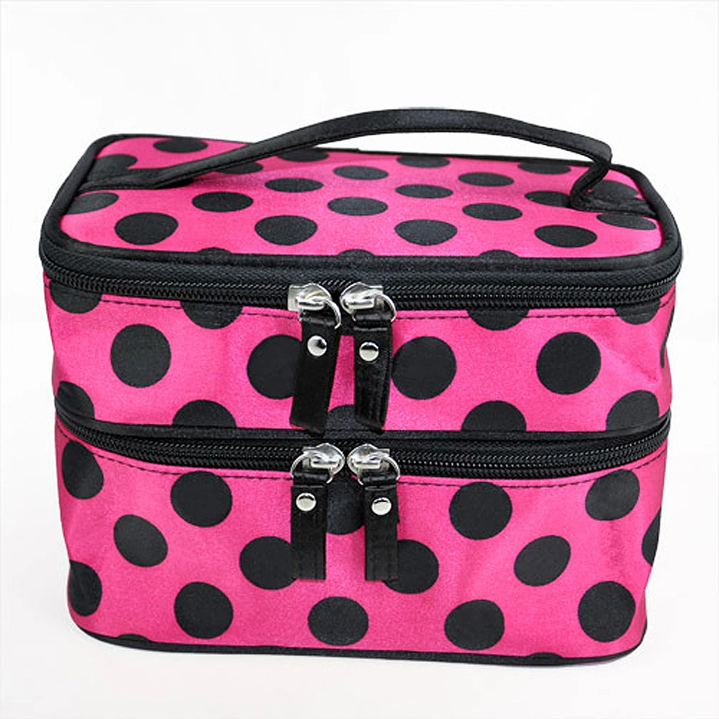 www.waldenwongart.com : Buy Retro Dot Beauty Case Makeup Large Cosmetic Set Toiletry Bag Womens from ...