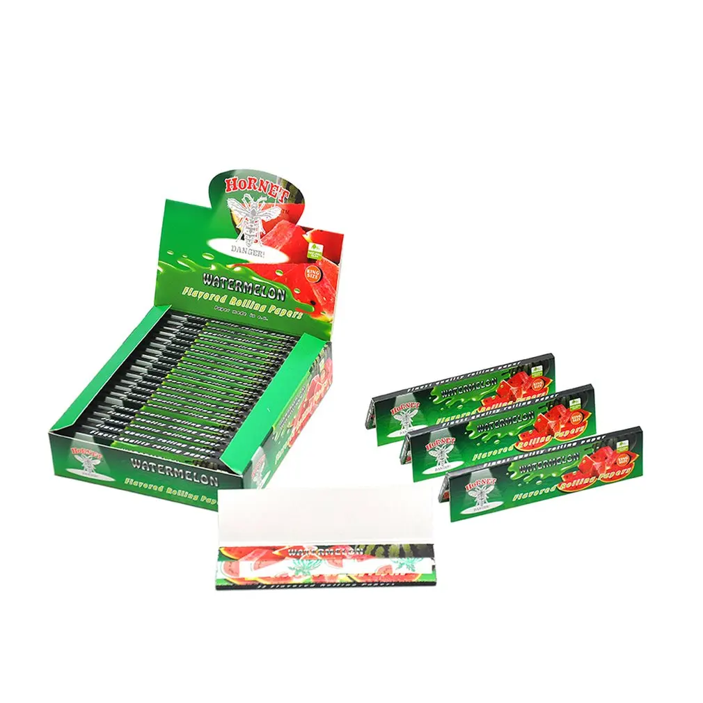 

110mm Watermelon Pre Rolled Natural Unrefined Cigarette Paper Tip Filter Tip