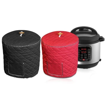 

Home Kitchen Dustproof Anti-static Dust Cover Protective Cover with Front Pocket for 56 Qt Instant Pot Pressure Cooker Air Fryer