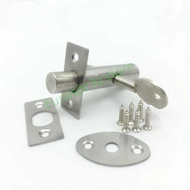 Stainless steel pipe well lock,Concealed door, lock Pipe/Fire door