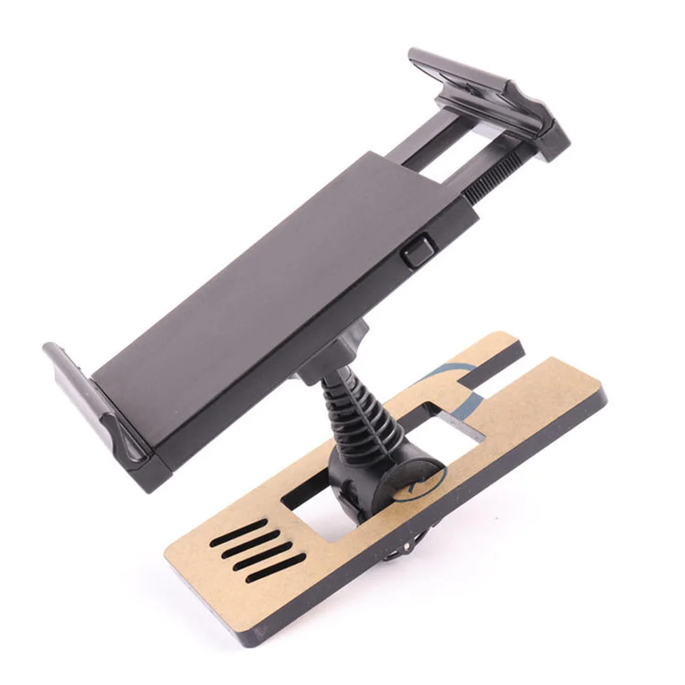 Adjustable 4 12 inch Extended Phone Bracket Clamp Tablet Monitor Mount