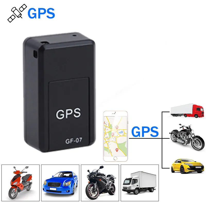 

GF07 GPRS Car GPS Tracker Anti-Lost Recording Tracking Device Voice Control Motorcycle Vehicle Record SMS Alarm