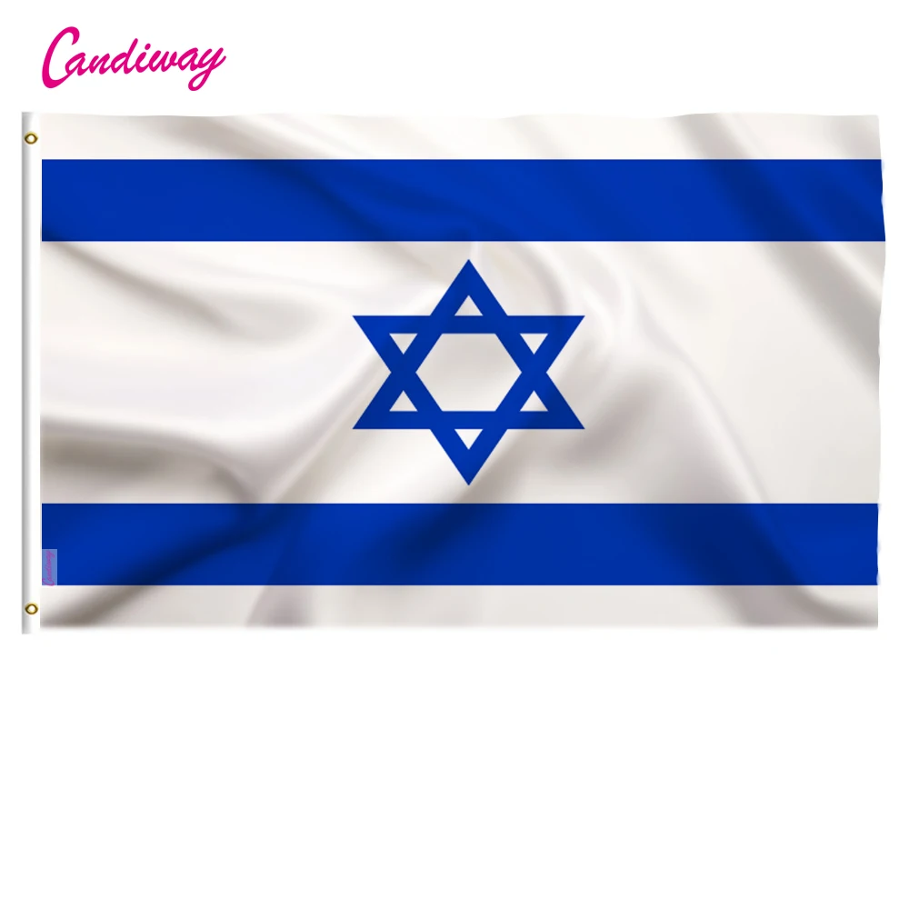 

Israel flag 3*5 feet. polyester flag.90*150cm big banners Israeli flag ,Isreal flag banner