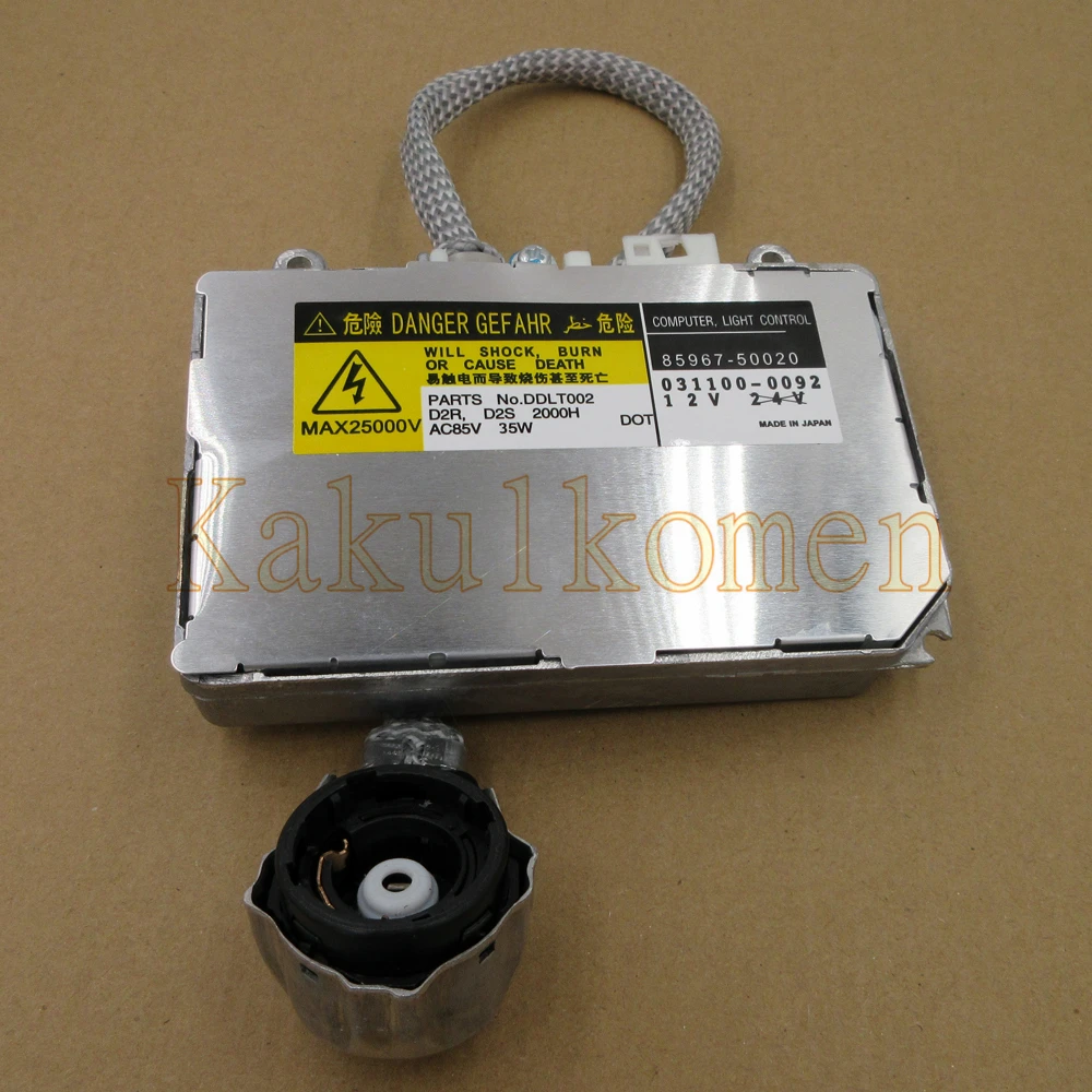 

D2S D2R HID Xenon Headlight Ballast Control Unit Module ECU 85967-28010 85967-05010 For Toyota Lexus Mazda Lincoln Porsche