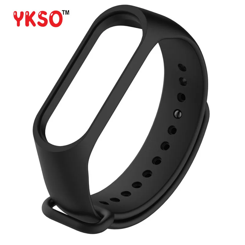 YKSO Color mi band 3 silicone strap millet replacement belt Smart Accessories accessories | Электроника
