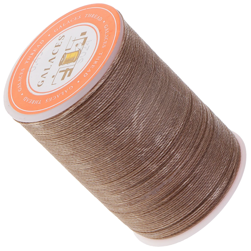 12 Colors 0.45mm Durable Leather Sewing Waxed Thread Cord For DIY Handicraft Tool Hand Stitching Thread 85 Meters