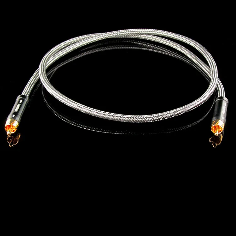 HiFi 75 Ом коаксиальный кабель аудио цифровой сигнальный кабель|Кабели VGA| |