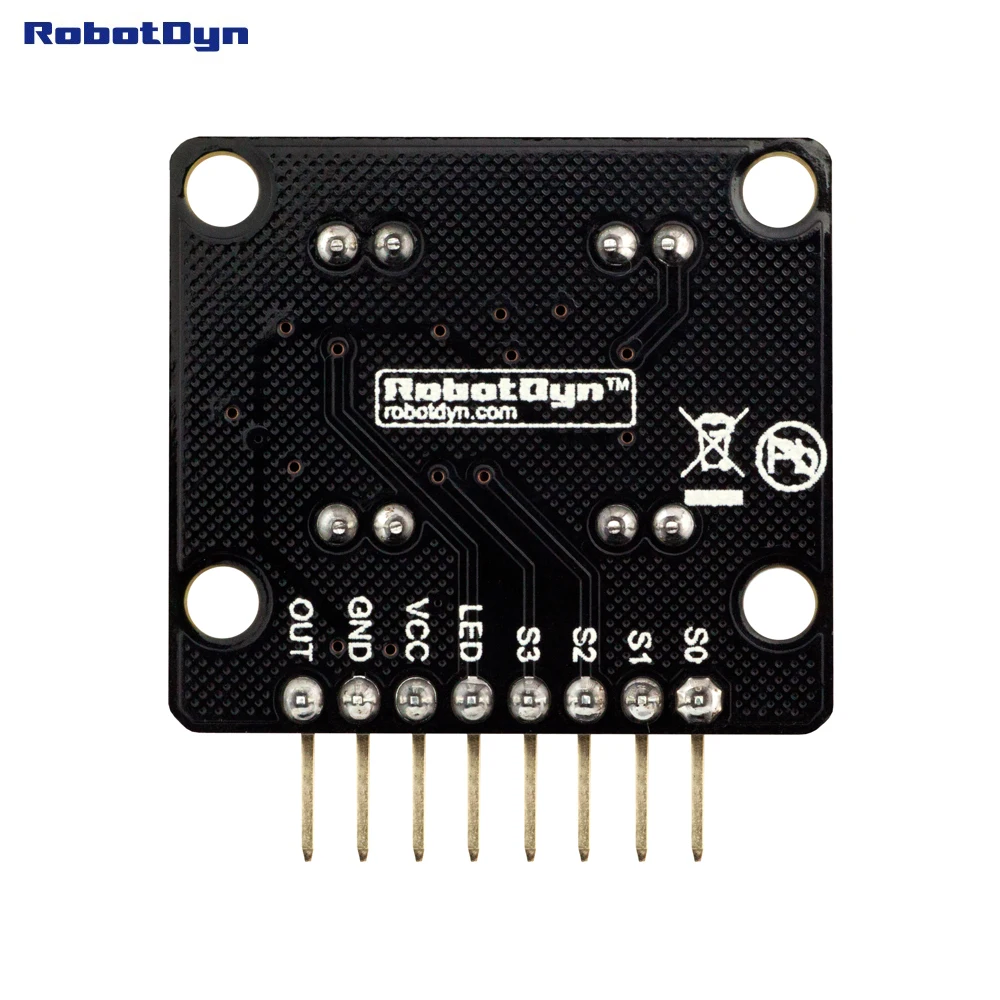 Цветной датчик RGB TCS3200 с кристально чистым светодиодом. VCC 3 В/5 В|rgb color sensor|color