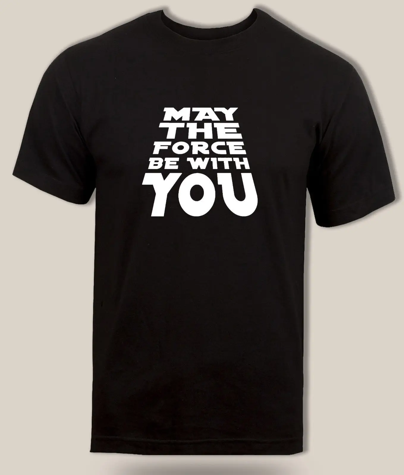 

may the force be with you, star wars inspired t shirt, cool fashionable men tee Print Tee Men Short Sleeve free shipping