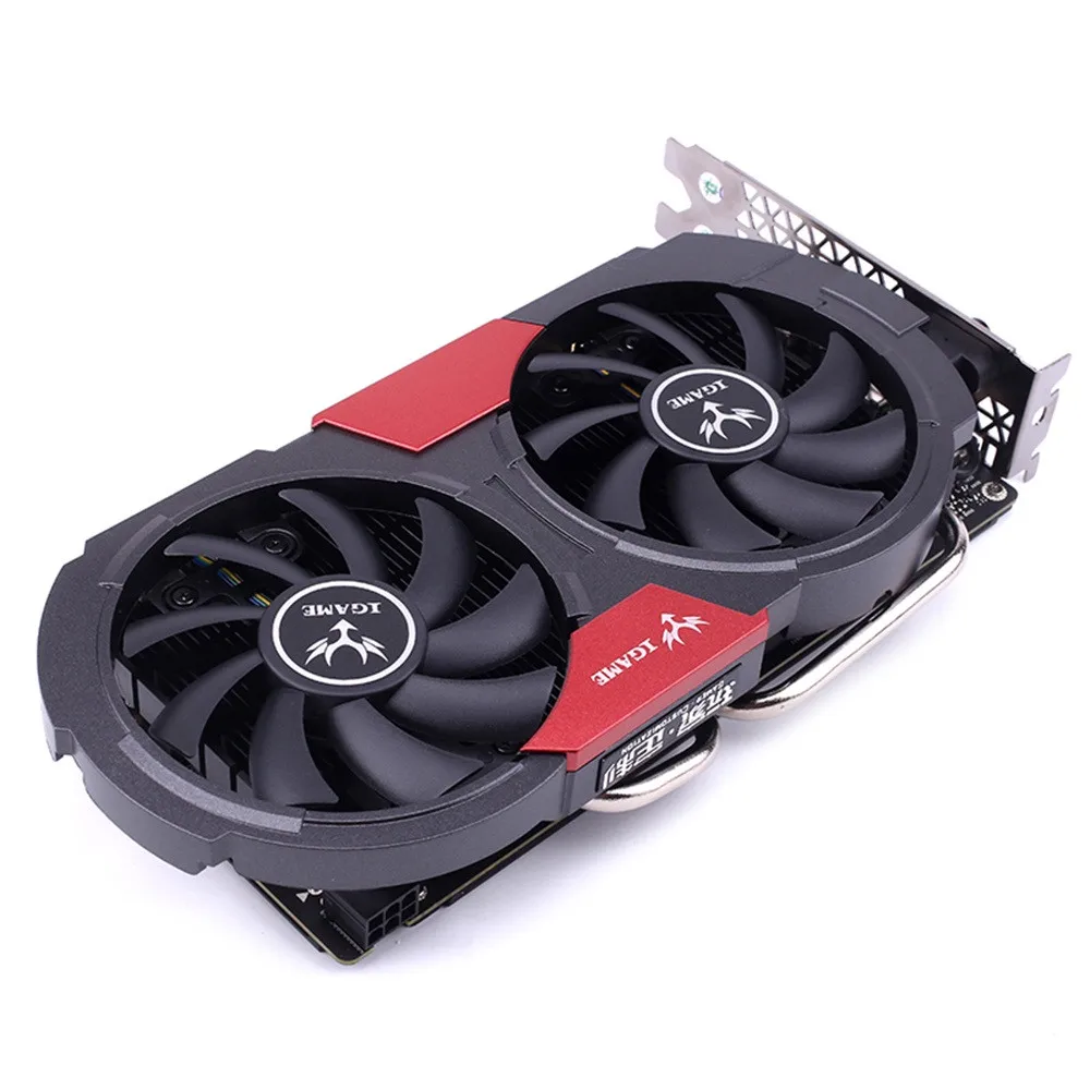 

New iGame 1050Ti Colorful GTX 1050 Ti GPU 4GB GDDR5 128bit Gaming Video Cards Graphics Card PCI-E X16 3.0 For Desktop 18Oct12 F