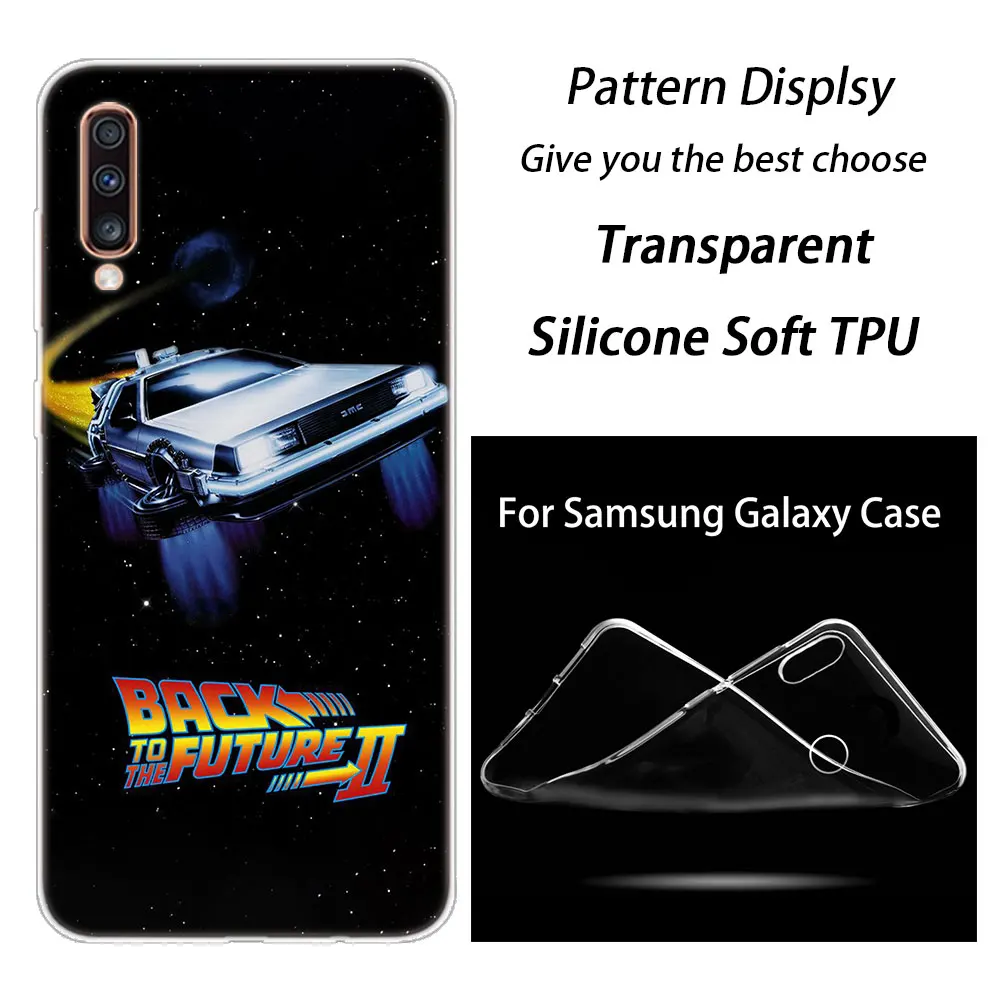 Back to the Future мягкий чехол для samsung Galaxy A90 A80 A70 A60 A50 A40 A30 A10 A20E A2CORE A9 A7 A8 A6 плюс A5 крышка - Цвет: 006