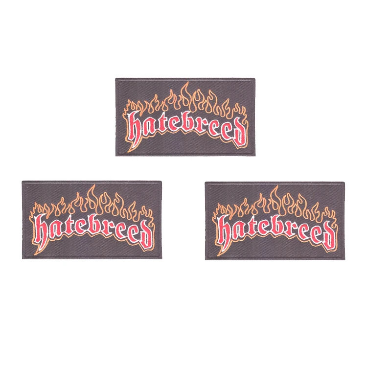 

Нашивка Hatebreed Hard Metal Rock, с вышивкой, для одежды