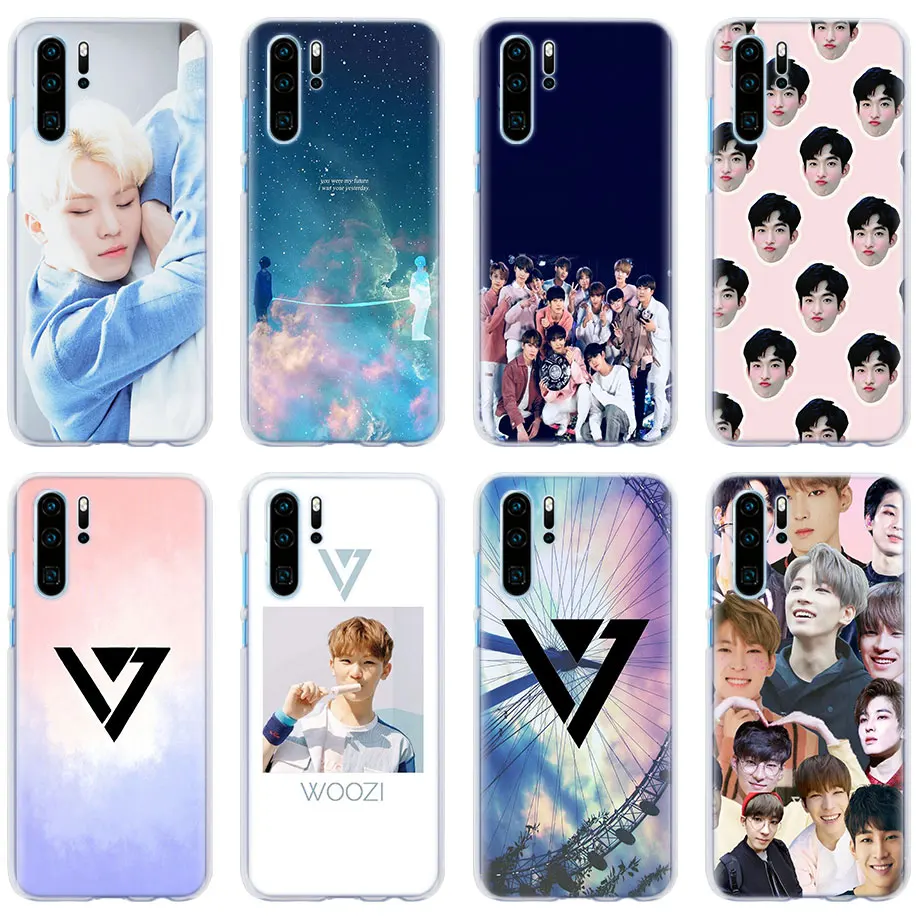 

seventeen kpop Cover Cases for Huawei P30 Pro P30 P10 P20 Lite Nova 4e View 20 P Smart Plus Phone case Coque