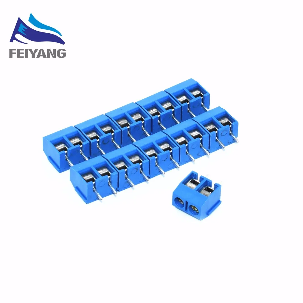 

10PCS KF301-2P 5.08mm 2 Pin Connect Terminal Screw Terminal Connector