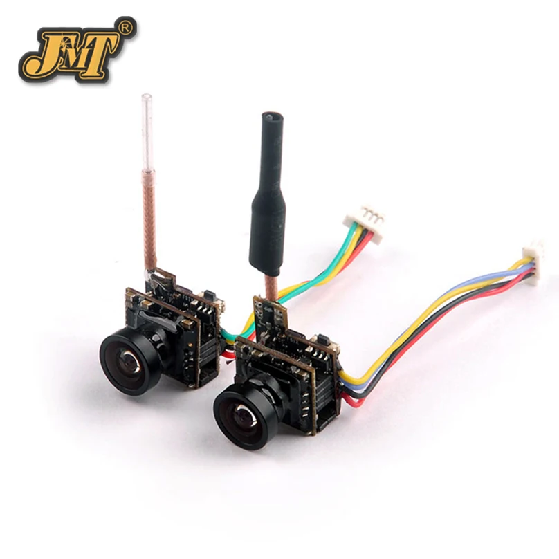 

JMT Mini HCF8/HCF9 5.8G 48ch 25mw VTX Camera Transmitter OSD Welded Copper Tube / RG178 antenna for FPV RC Mini Quadcopter Drone