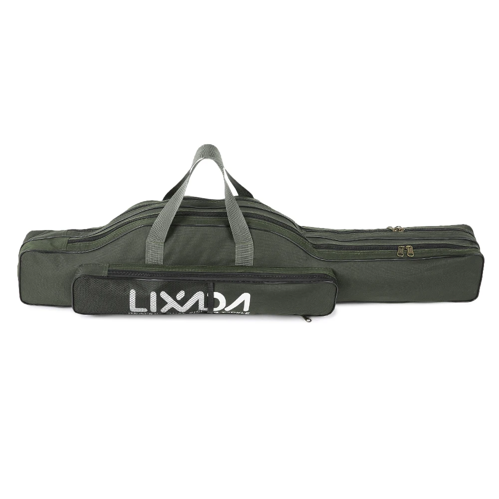 Lixada 100 см/130 см/150 см сумка для рыбалки портативная складная удочка катушка снасти