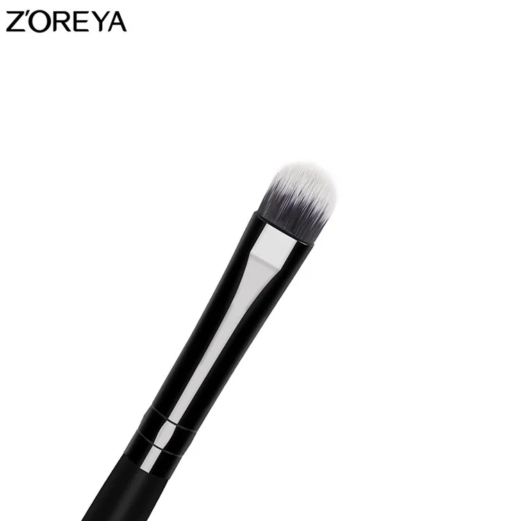 ZOREYA Марка корректор Кисть, Кисть для макияжа для лица Make Up инструмент с черная матовая ручка