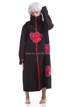 

Naruto Cosplay Akatsuki Orochimaru uchiha madara Sasuke itachi Pein Amine Clothes Costume cloak cape wind Dust Coat