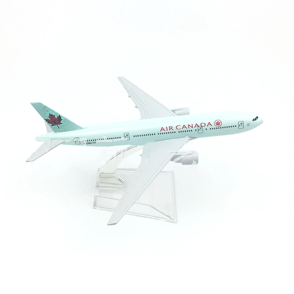 1/400 масштаб самолета Боинг 777 Air Canada 16 см сплава плоскости B777 модель игрушки Для детей подарок для коллекции