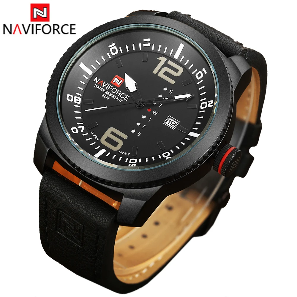 Prix pour Naviforce montre hommes quartz - montre horloge hommes marque de luxe en cuir armée militaire montre - bracelet relógios masculinos reloj hombre 2016 Prix pour Naviforce montre hommes quartz - montre horloge hommes marque de luxe en cuir armée militaire montre - bracelet relógios masculinos reloj hombre 2016