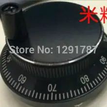 Ручной колесный импульсный кодер 100PPR cnc-фрезерный станок управления для ЧПУ системы черный