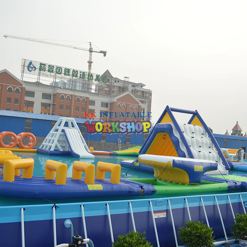inflatable floating park,The most fun inflatable pool paradise