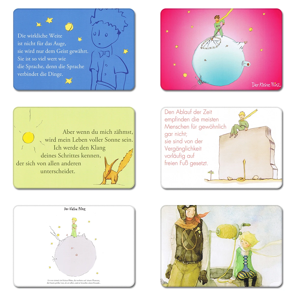 

Fiction The Little Prince Le Petit Prince Cool Designs Nature Rubber Table Mouse Pad Laptop Computer Enclosure Mousepad Mat
