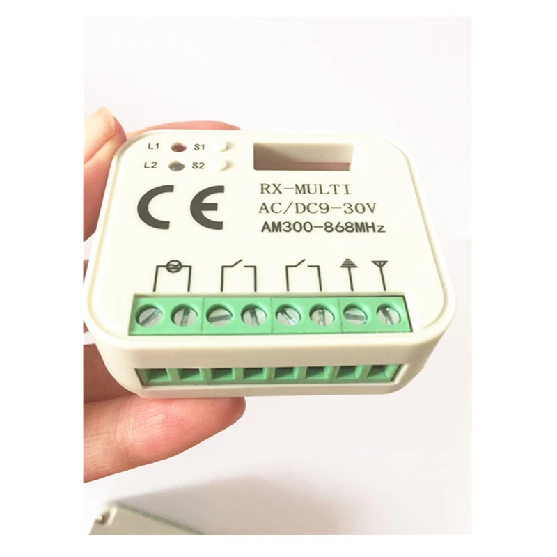 

DITEC,Beninca,BFT,FAAC,NICE,DOORHAN,LIFTMASTER Rolling code receiver 433mhz-868.8mhz