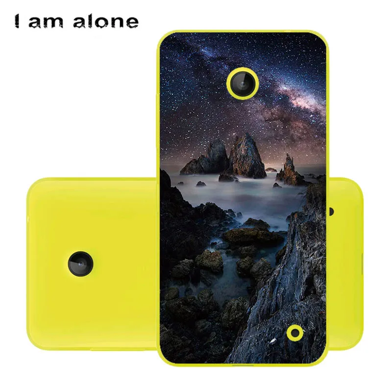 Чехлы для телефонов I am alone для microsoft Nokia Lumia 630 4,5 дюйма, жесткий пластиковый мобильный Модный Цветной чехол для Nokia 630 - Цвет: PC U30