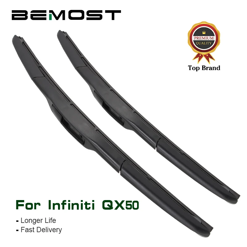 BEMOST Car Clean The Windshield Wiper Blades Natural Rubber For