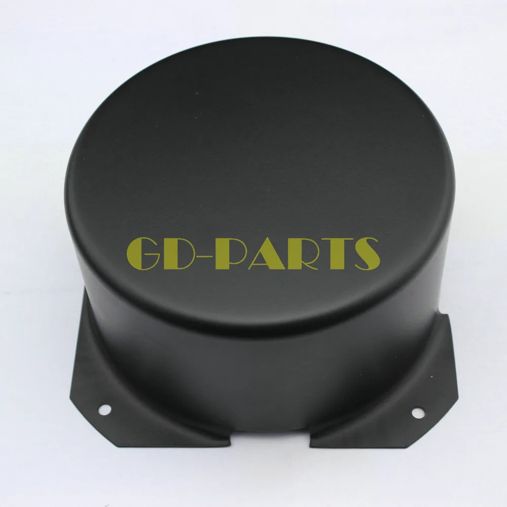 

1PC 140x65mm 140x75mmm Round Black Iron Transformer Protect Cover Enclosure Case For Hifi Vintage Tube Audio Amplifier DIY