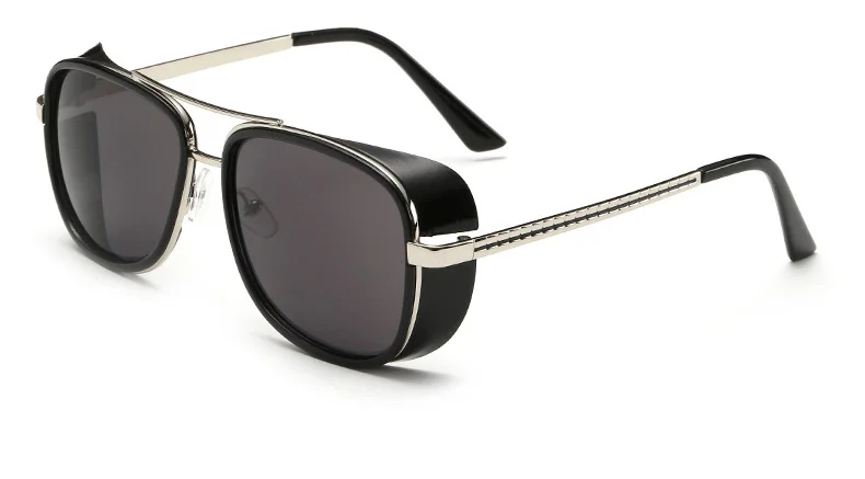 1-(17)MINIMUN Brand Steampunk Men Sunglasses Vintage Eye Glasses Frame Fashion Vintage Design Sunglasses