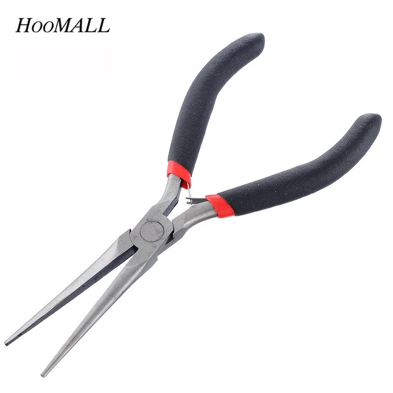 

Hoomall 1PC Black Handle Multisize Multi-function Long Nose Pliers For Cutting Clamping Stripping Electrician Repair Hand Tools