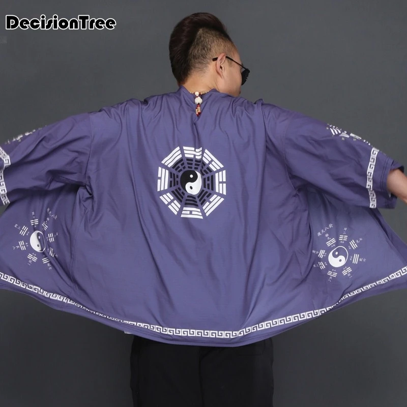 2019 summer mens kimono japanese clothes streetwear casual kimonos jackets harajuku japan style printed cardigan chinese outwear 2019 summer mens kimono japanese clothes streetwear casual kimonos jackets harajuku japan style printed cardigan chinese outwear