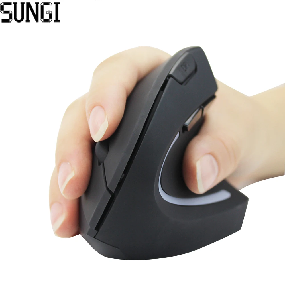 SUNGI New Arrivals Wireless Vertical Mouse Ergonomic Optical Mouse 6D