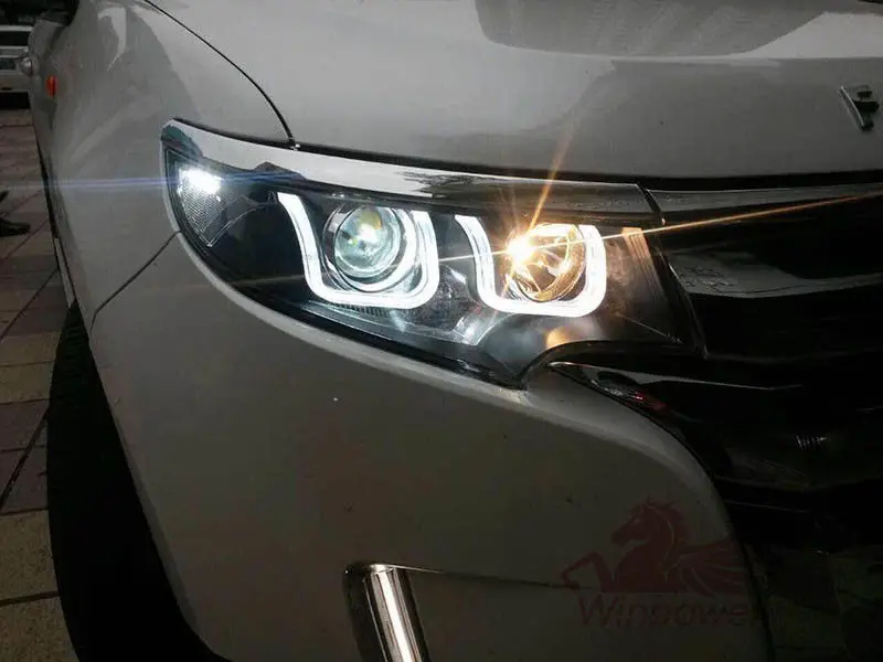 1 Set Universal 12V 35W 5500K HID Headlights For 2010 2014 Ford Edge Headlights LED Xenon