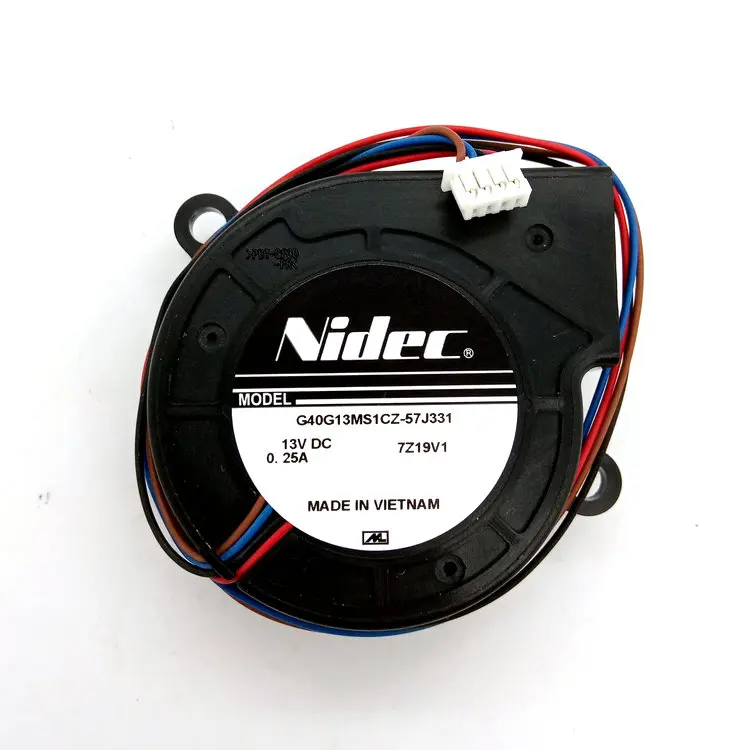 

New Original Nidec G40G13MS1CZ-57J331 DC13V 0.25A for EB-1750 1751 1750G 1760W 1761W 1770W 1771W 1775W Projector cooling fan