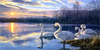 

Canvas Print Animal Wolf Oil Painting Wall Art Picture Printed on Canvas 5