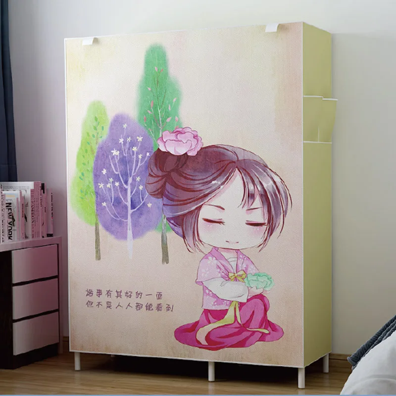  Kaidi simple wardrobe Multifunction fabric closet portable wardrobe furniture cloth storage clothes - 33018305364
